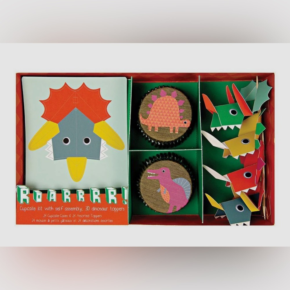 Meri Meri Dino Roar Cupcake Kit